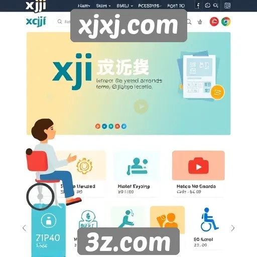 Acessibilidade e design do xjxj.com para usuários