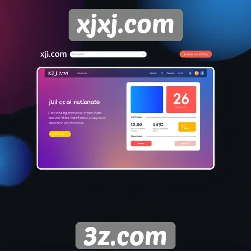 Análise da interface do usuário do site xjxj.com